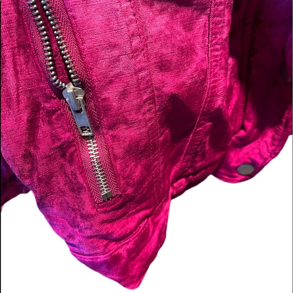 Free People Velvet Luxe Bomber Jacket - Picture 5 of 9